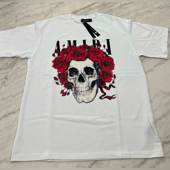 🔥🔥HUGE SALE!! Grateful Dead Flower Skull T shirt - Picture 2 of 8